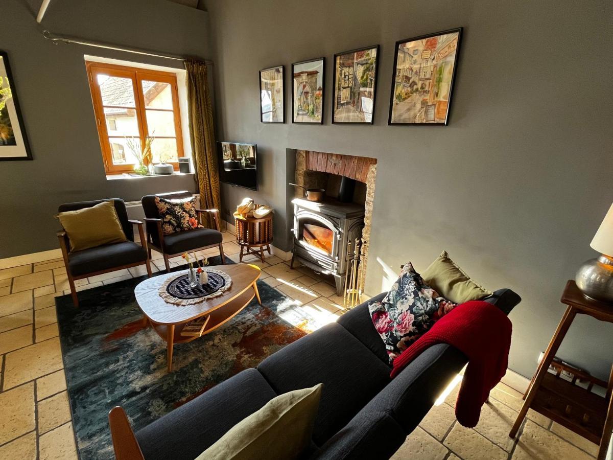 Charming Cottage In Chateau Les Roches Gardens Mont-Saint-Jean  Esterno foto