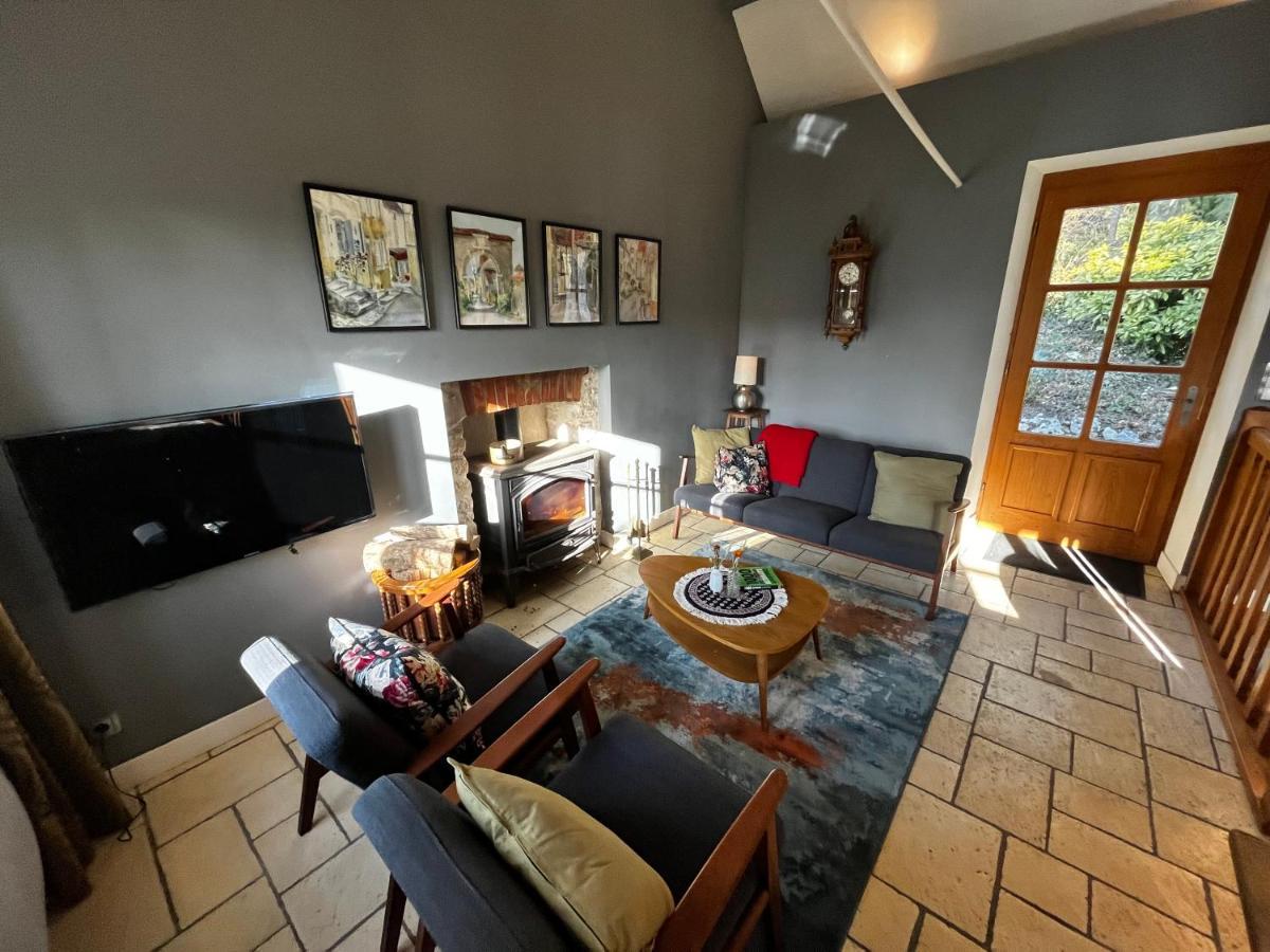 Charming Cottage In Chateau Les Roches Gardens Mont-Saint-Jean  Esterno foto