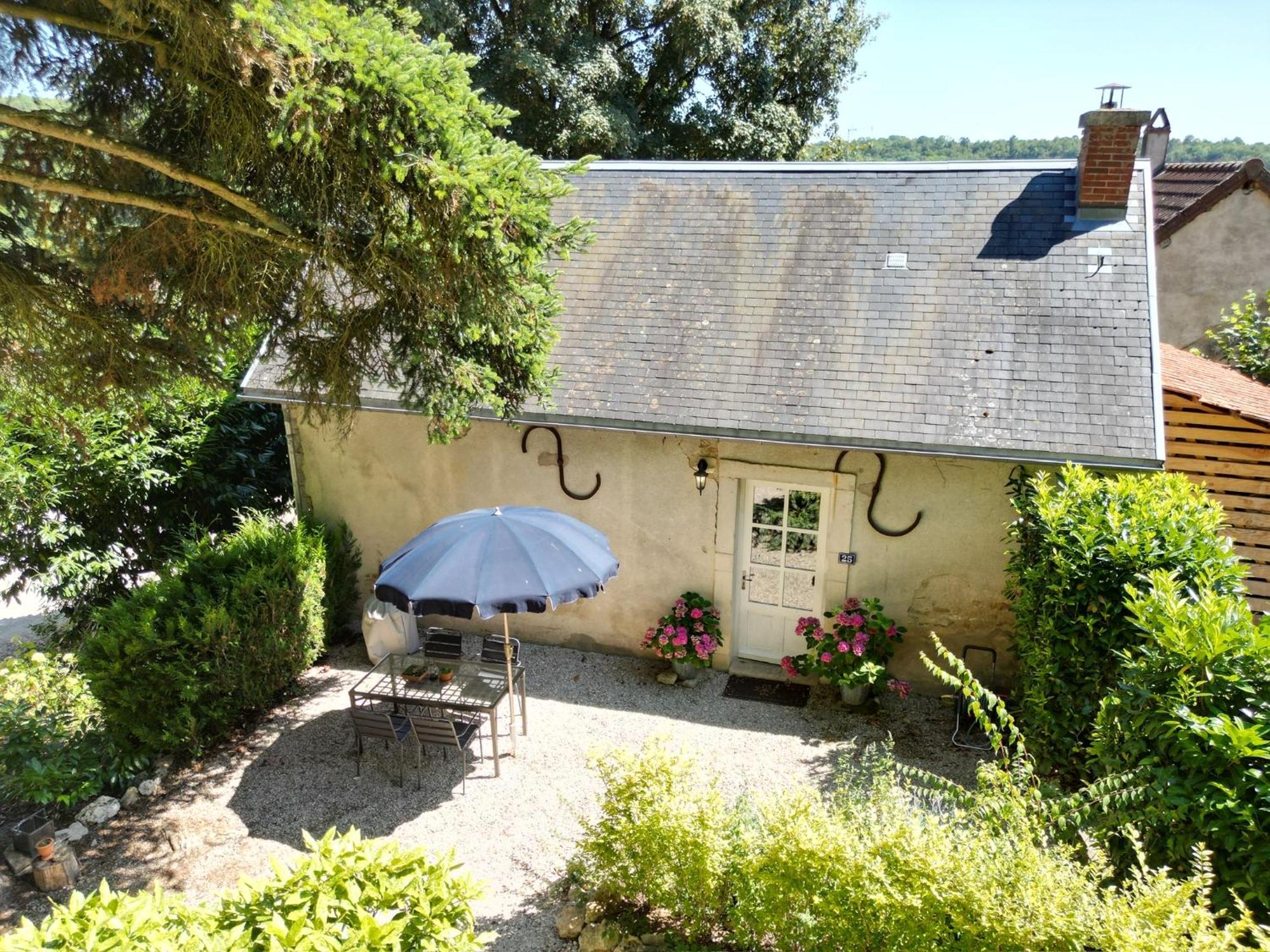 Charming Cottage In Chateau Les Roches Gardens Mont-Saint-Jean  Esterno foto
